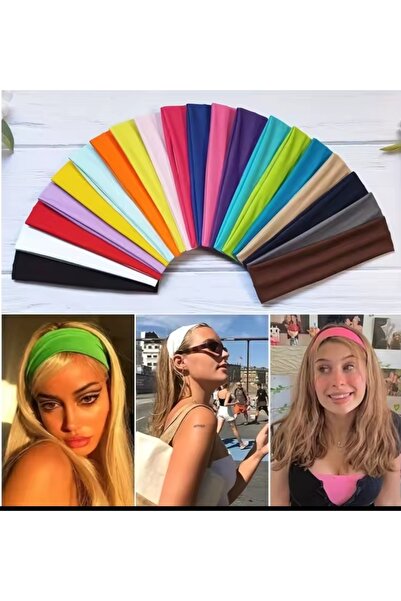 LO ADORO مجموعة من 5 قطع من ربطات الشعر باللون الأبيض والأحمر الفوشيا والأسود...