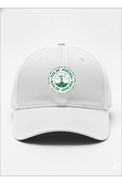 patasarım ريو دي جينيريو مطبوع قبعة ذات مشبك