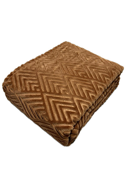 Merinos Blanket Elegans New Season Single Blanket Cinnamon Color