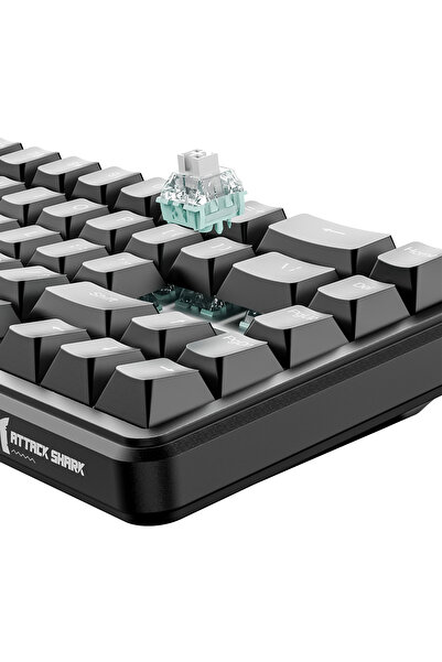 Attack Shark X65 HE RGB 8000 Hz Rapid Trigger - Snap Tap 0.01mm Driverlı Manyetik Switch Klavye