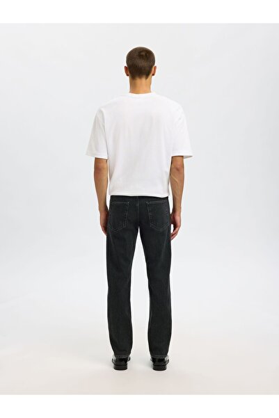 SELECTED Straight Fit Jeans 196 Dark Wash