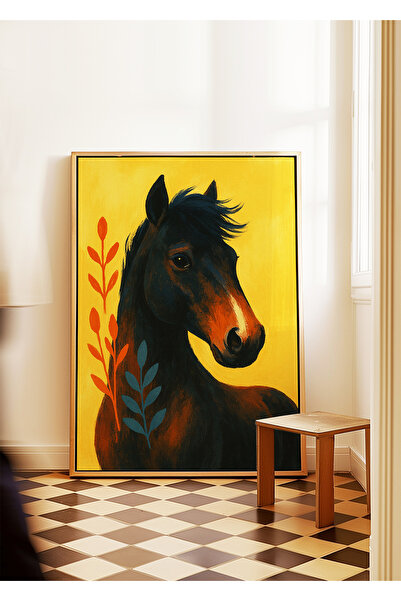 ARTHOUSECOLLECTIVE PORTRAT DE CĂPĂȚI - Poster fără cadru în dimensiuni de tablă