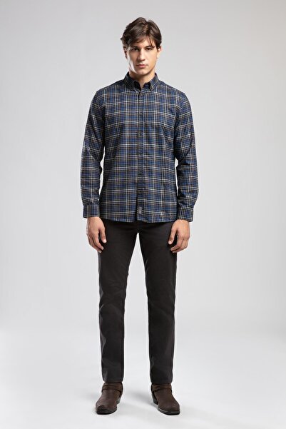 Lee Cooper Jagger normal waist slim fit straight leg gray men's pants