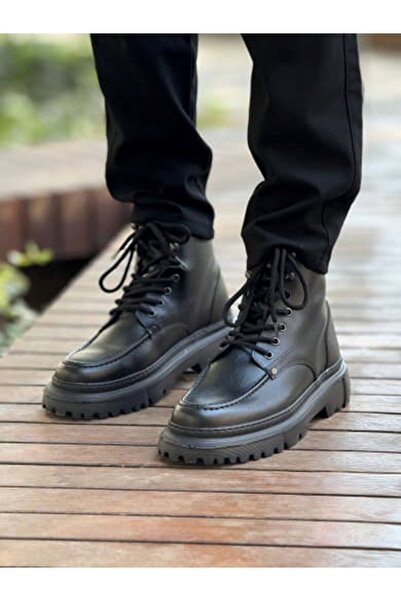 Deridün Yıldız Shoes Mn2529 - Fantasya St Men's Boots Black