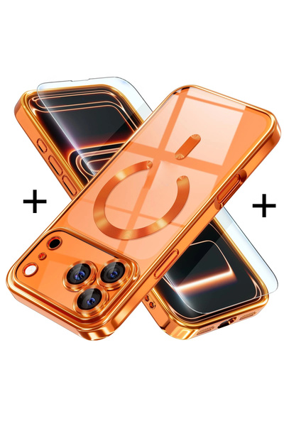 Nezih Case Apple iPhone 17 Pro Max Uyumlu Kamera Korumalı Magsafe Sarj Destek...
