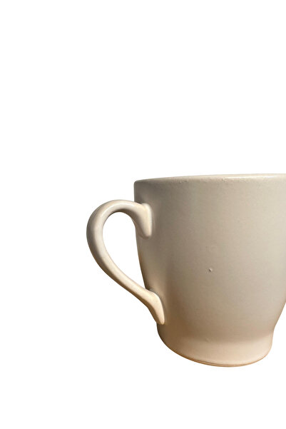 CERCİBAZAAR Pistachio Green Ceramic Cup – 230 ml Modern Coffee Cup