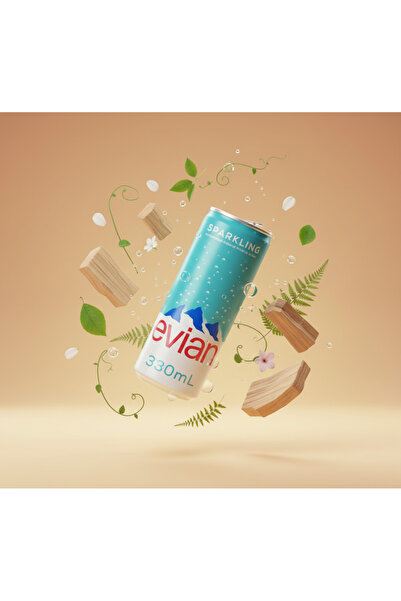 Evian Evian Sparkling Water 24 x 330ml