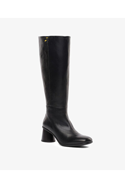 Greyder Women's Black Genuine Leather Boots 5K2Uc34505