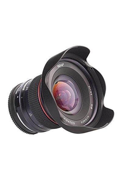 Meike Obiectiv manual de 12 mm F2.8 pentru montură FujiFilm FX