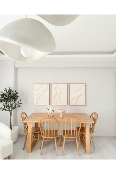 VENGA CONCEPT Ocean Dokulu Tablo 3 Boyutlu Tablo Alçı Tablo İskandinav Tablo Minimalist Tablo El Yapımı Tablo Doku