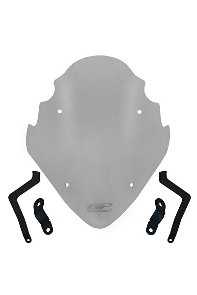 GP KOMPOZİT Bajaj Pulsar NS 400 Z 2025 Uyumlu Ön Cam Füme 37 cm