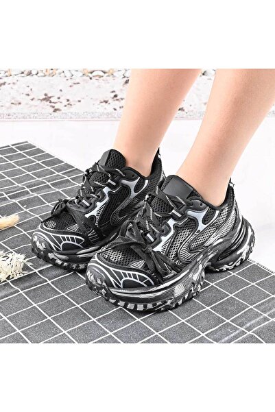 Tmall Women's sports shoes, With mesh inserts, TM1D1428, Black