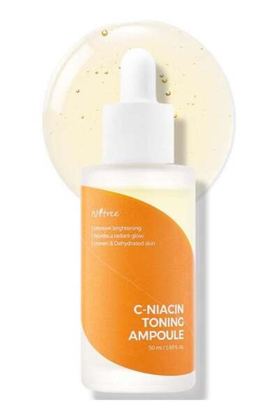 Isntree أمبولة تونر سي-نياسين 1.77 أونصة سائلة (50 مل) - للبشرة الجافة، للجنسين