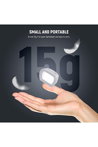 NEEWER Basics 2-Pack Magnetic Auxiliary LED Light for DJI OSMO Pocket 3 (Model M21)