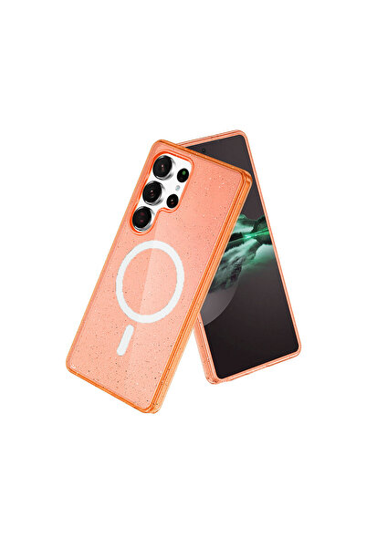 ceppark غطاء جوكو سامسونج جالاكسي S25 الترا ستار ماج سيف - برتقالي