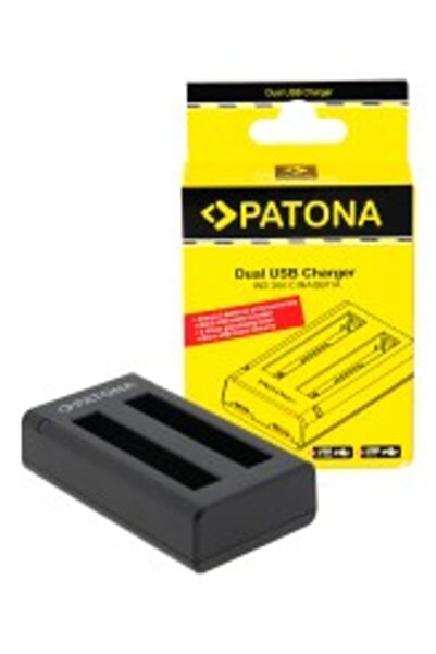 Patona Încărcător dublu pentru Insta360 X3 CINAQBT/A-1459