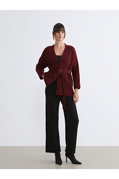 LC Waikiki Soulife Black Elastic Waist Women's Knitwear Pants