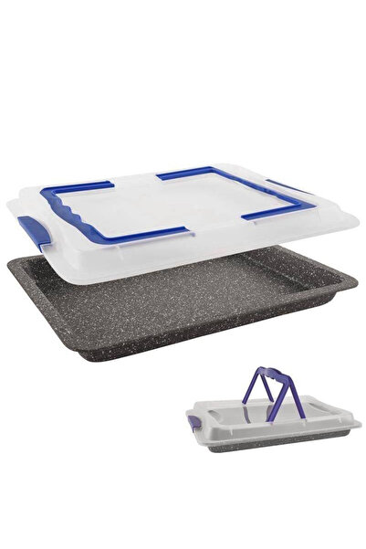 Other Tavă de granit cu capac MARE 43x29x7 cm