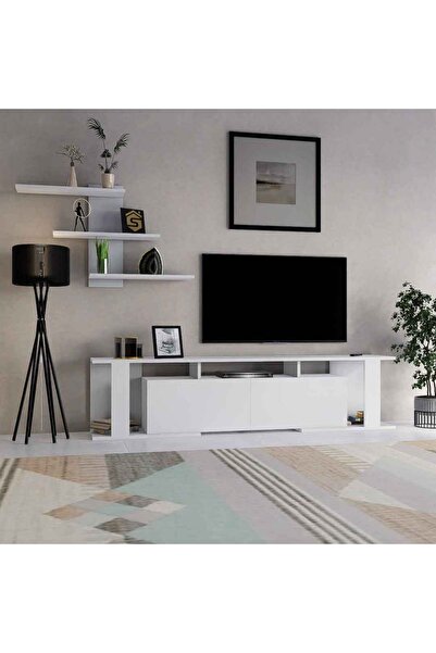 Stylish Home White TV wall table - TV38