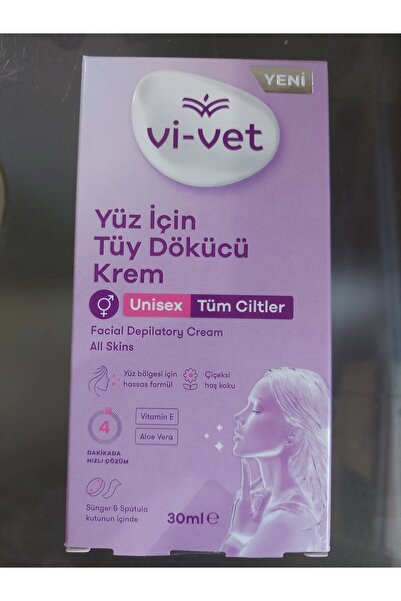 Vi-vet Vi - Vet Depilatory Cream for Face 30 ml