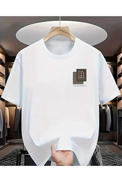 ORVIO Group Men's Patch Detailed'Classic Style' T-Shirt