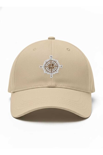 patasarım قبعة بوصلة مطبوع