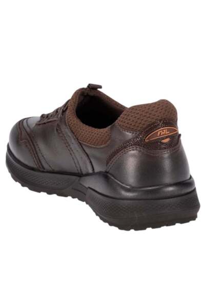 Forelli 46709-g Slins Brown Women's Comfort Leather Shoes