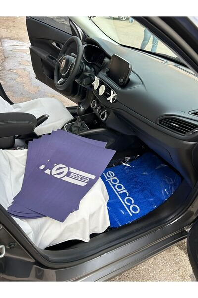 CAROTE Sprc halı paspas seti ön arka takım paspas (koruma ambalajlı)+10 adet ...