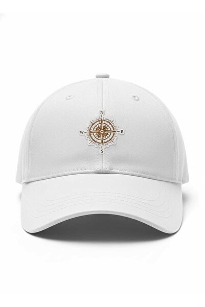 patasarım قبعة بوصلة مطبوع