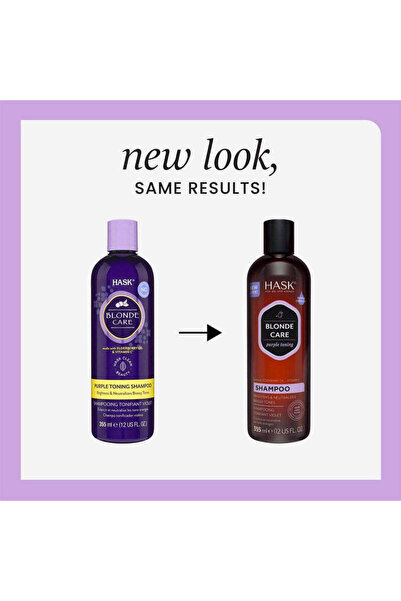 HASK Blonde Care Purple Shampoo 355 ml