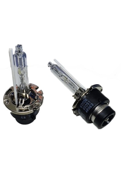 XL Set 2 becuri Xenon D2S White auto pentru far suport metalic 35W 6000K