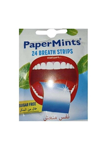 Peppermints Sugar-Free Mint Breath Strips, 24 pcs