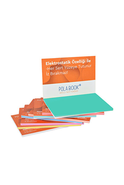 gifttime Electrostatic Adhesive Smart Note Paper 7X10 cm – 50 Sheets Practical Office Notepad