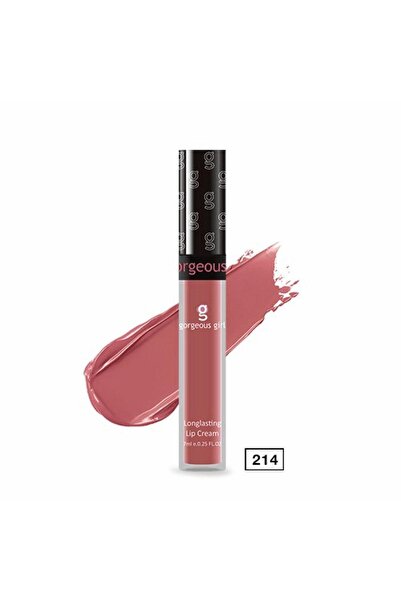 Gorgeous Girl Matte long-lasting lipstick with beeswax