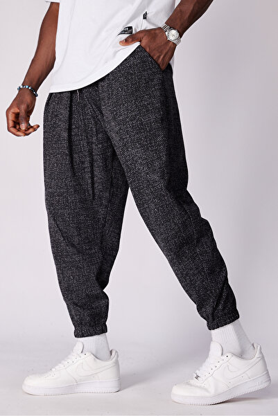 Superbluemexico Παντελόνι Shalwar με πλισέ σχέδιο ζακάρ unisex