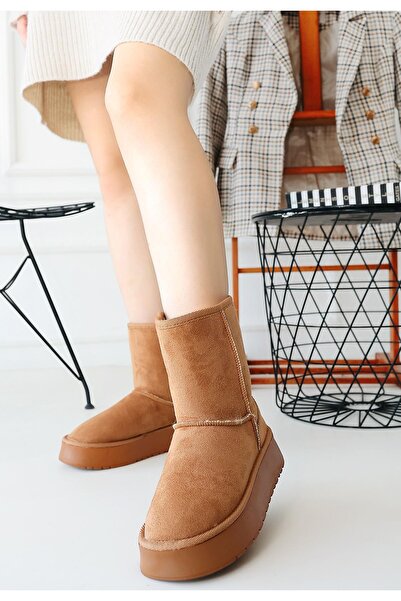 Erbilden Sophia Tan Suede Boots