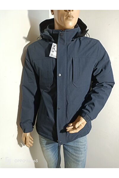 CZK haină cu glugă cu fleece în interior