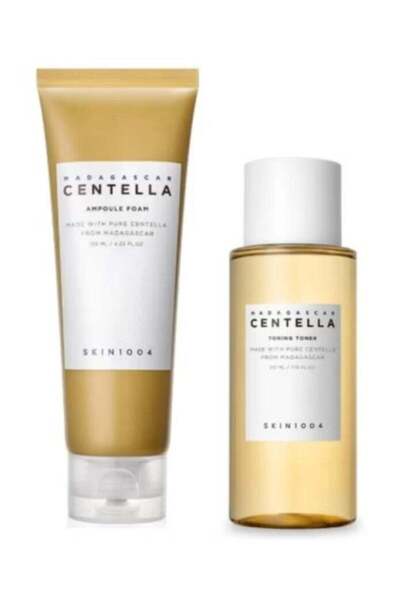 SKIN1007 SKIN Madagascar Centella Ampoule Foam, 125ml + Madagascar Centella Toning Toner 210ml