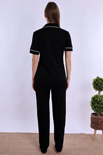 ByLohusa Effortt Black Maternity Pajama Set