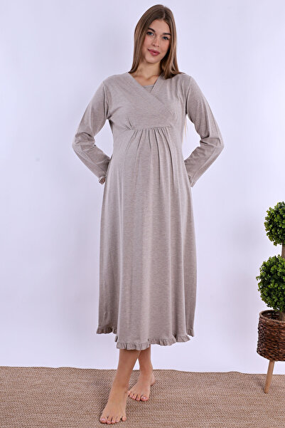 ByLohusa Νυχτικό εγκυμοσύνης Effortt Beige