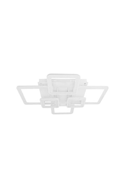 Alessandro DESIGN Candelabru LED Alessandro 124W, 6 pătrate, telecomandă inclusă – 3 tipuri de lumină (rece/caldă/neutră)