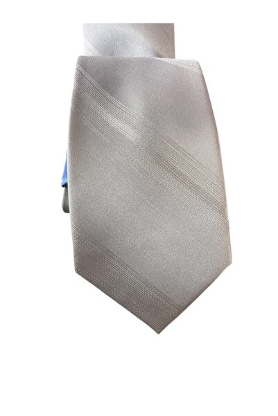 Ebrar Çeyiz Gray Blue Handkerchief Brand Tie Set