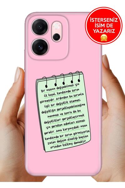 OPPO Reno 14F 5G Kılıf A Kalite Baskılı Art Silikon Öğüt