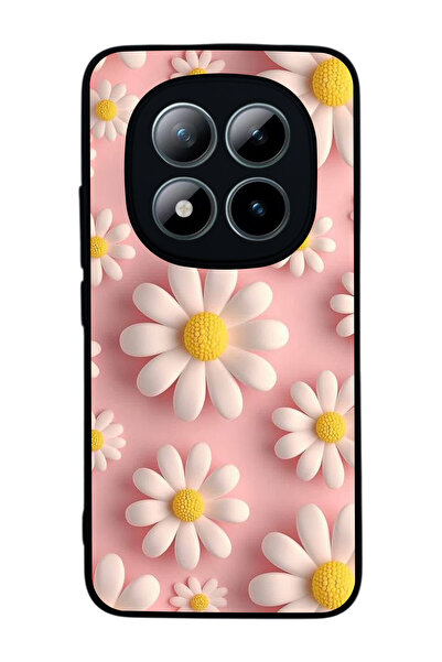 Aksel Kılıf Redmi Note 15 Pro 4G Uyumlu Baskılı, Mat Siyah,Yumuşak Silikon, K...