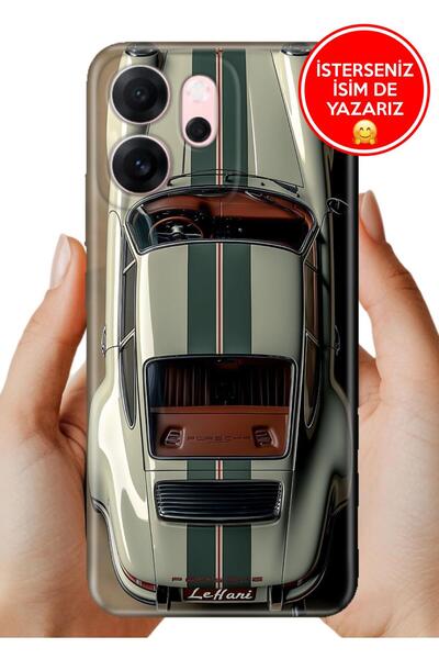 OPPO Reno 14F 5G Kılıf Kamera Korumalı Full Desen Arka Silikon Klasik Araba