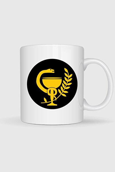 Bahriyeli Collection Pharmacist Officer Class Mark Design Mug