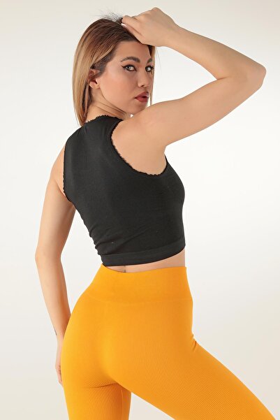 Miorre Thick Strap Lace Seamless Sports Bustier