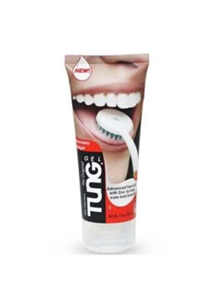 Teng Original Tongue Cleaning Gel - Strawberry Flavor, 85 g