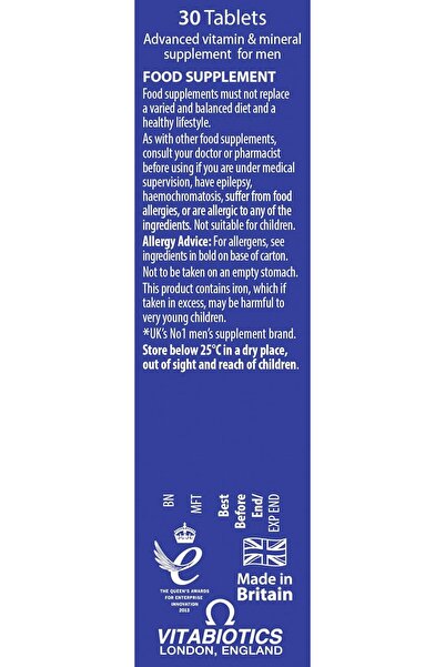 Wellman Vitabiotics Conception Tablets (30 Capsules)