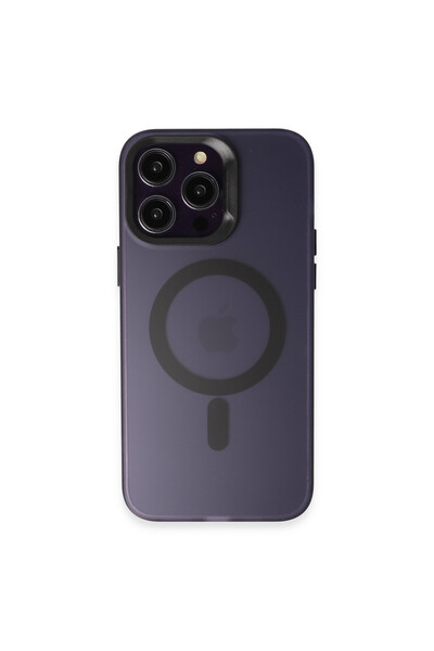 ceppark غطاء حماية جوكو لهاتف ايفون 14 برو ماكس من ماتكس ماجسيف - بنفسجي غامق